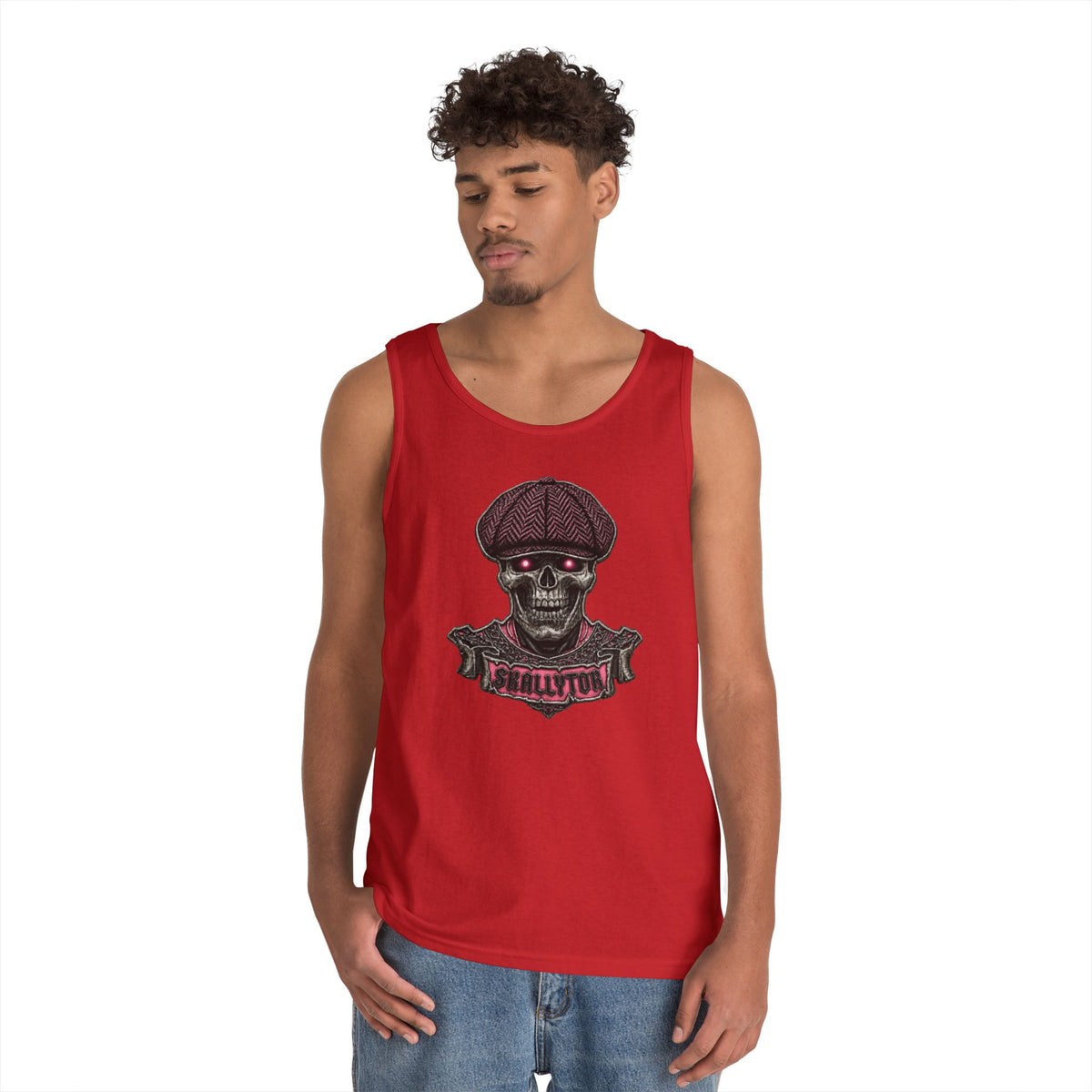 Skallytor Breast Cancer Awareness Pink tank top