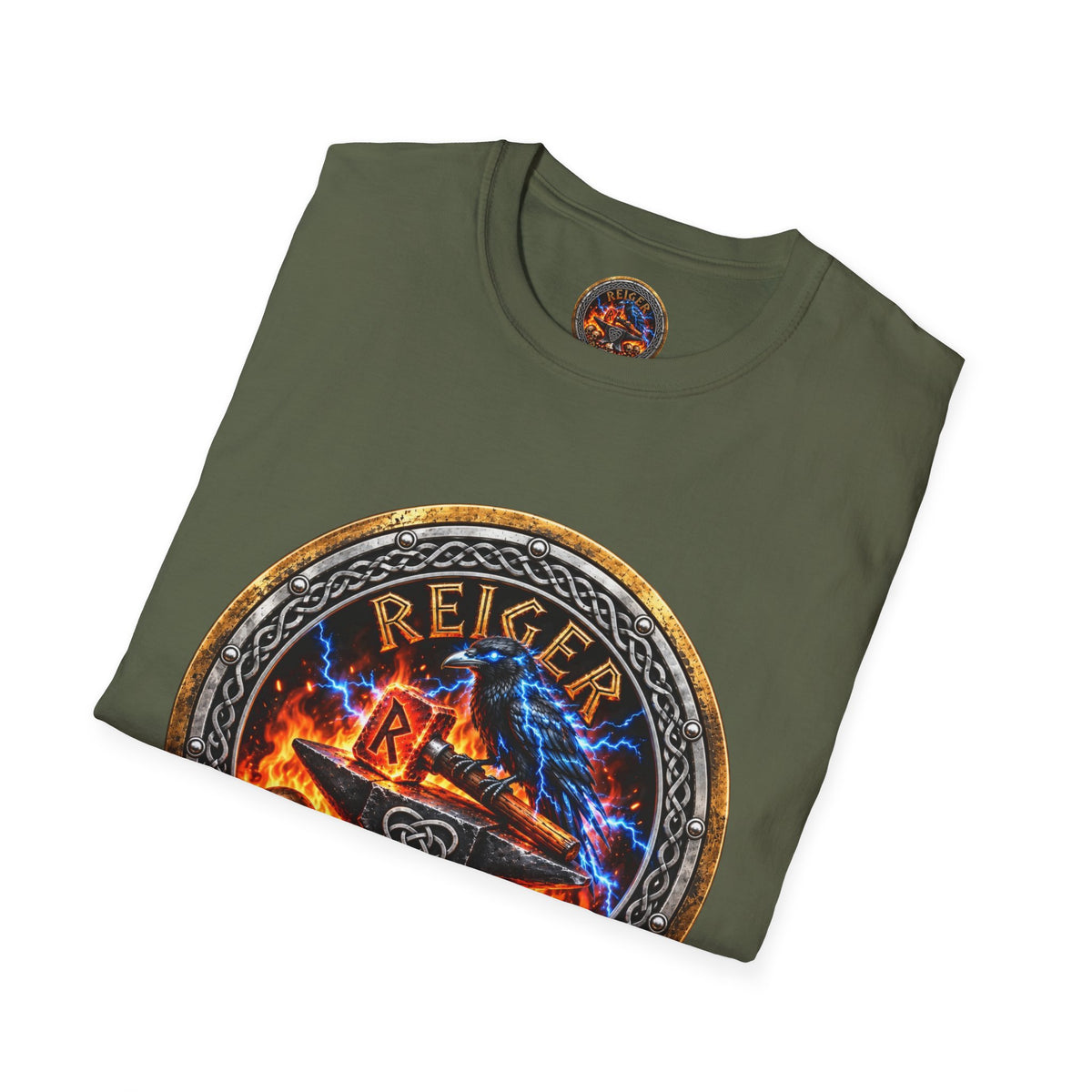 Reiger Pinworks' Forge Logo T-Shirt