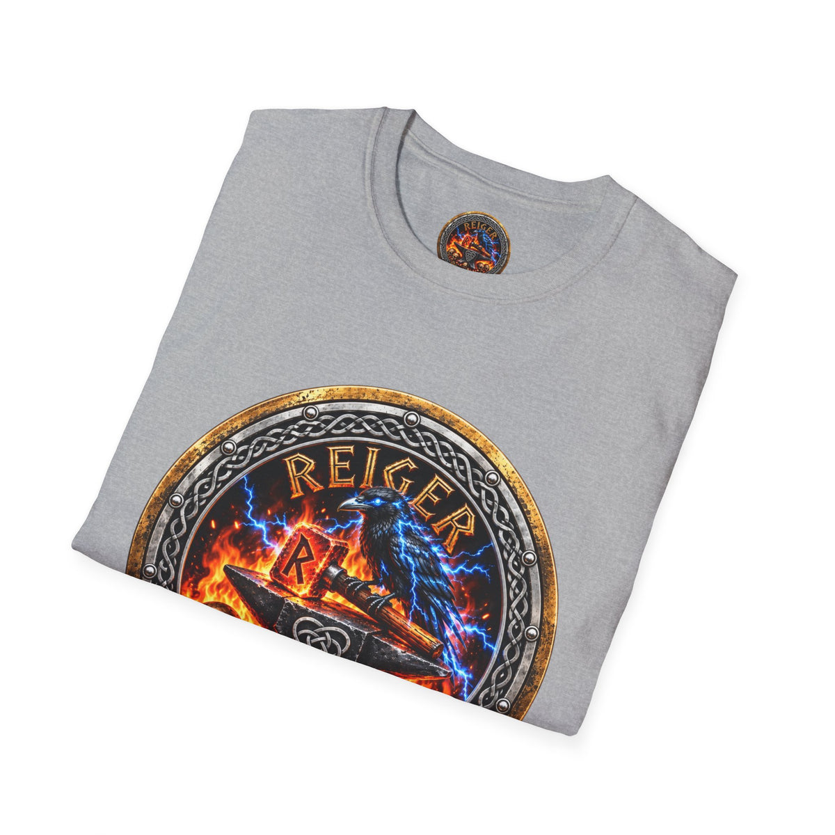 Reiger Pinworks' Forge Logo T-Shirt