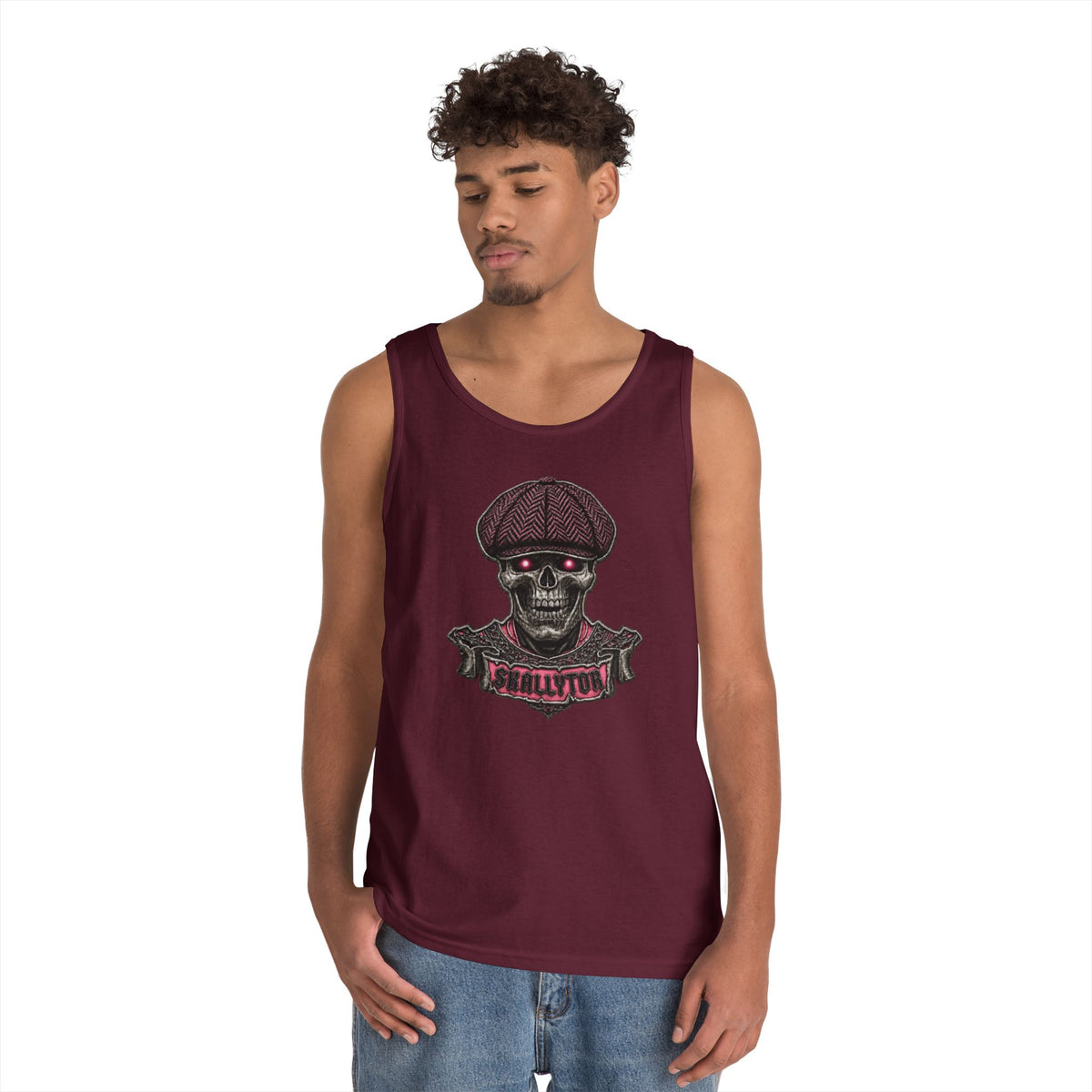 Skallytor Breast Cancer Awareness Pink tank top