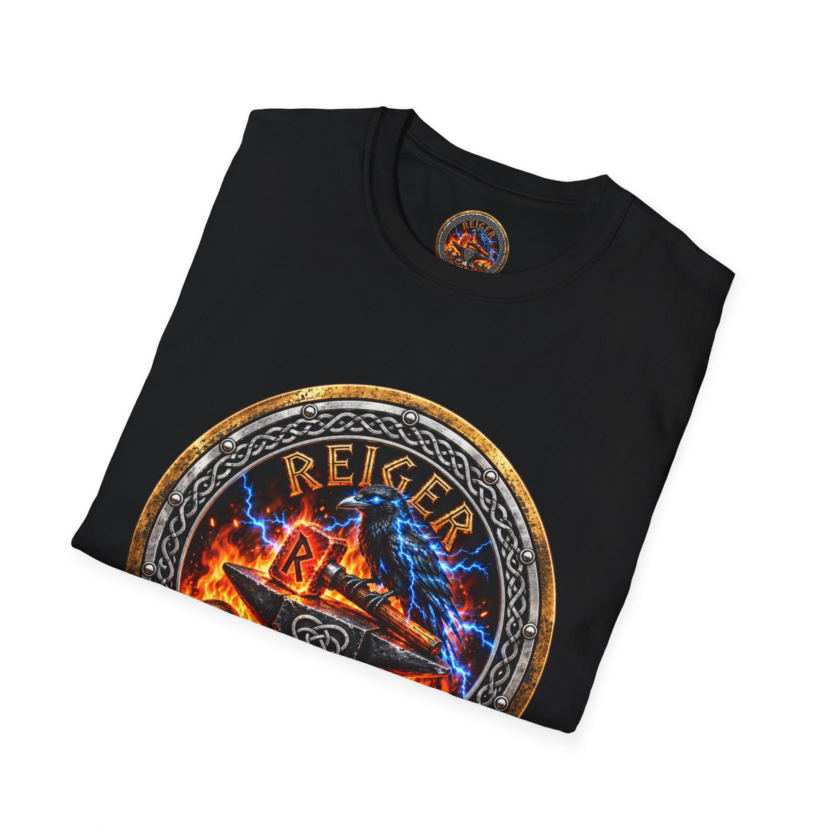 Reiger Pinworks' Forge Logo T-Shirt