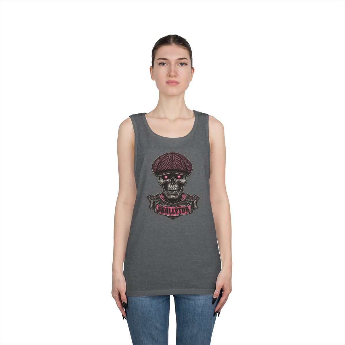 Skallytor Breast Cancer Awareness Pink tank top