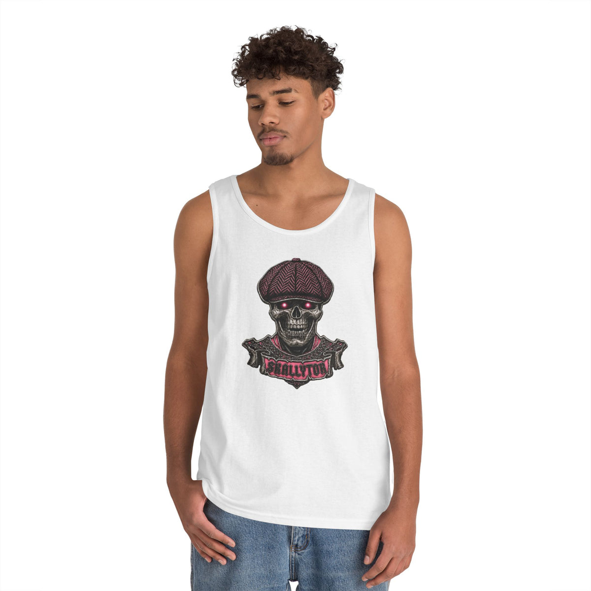 Skallytor Breast Cancer Awareness Pink tank top