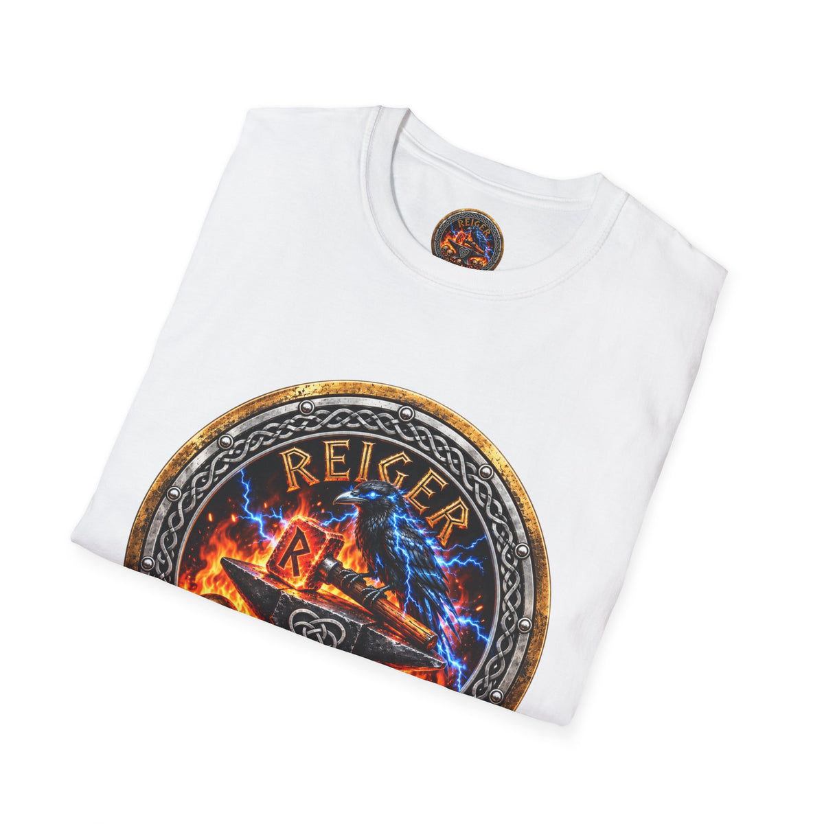 Reiger Pinworks' Forge Logo T-Shirt