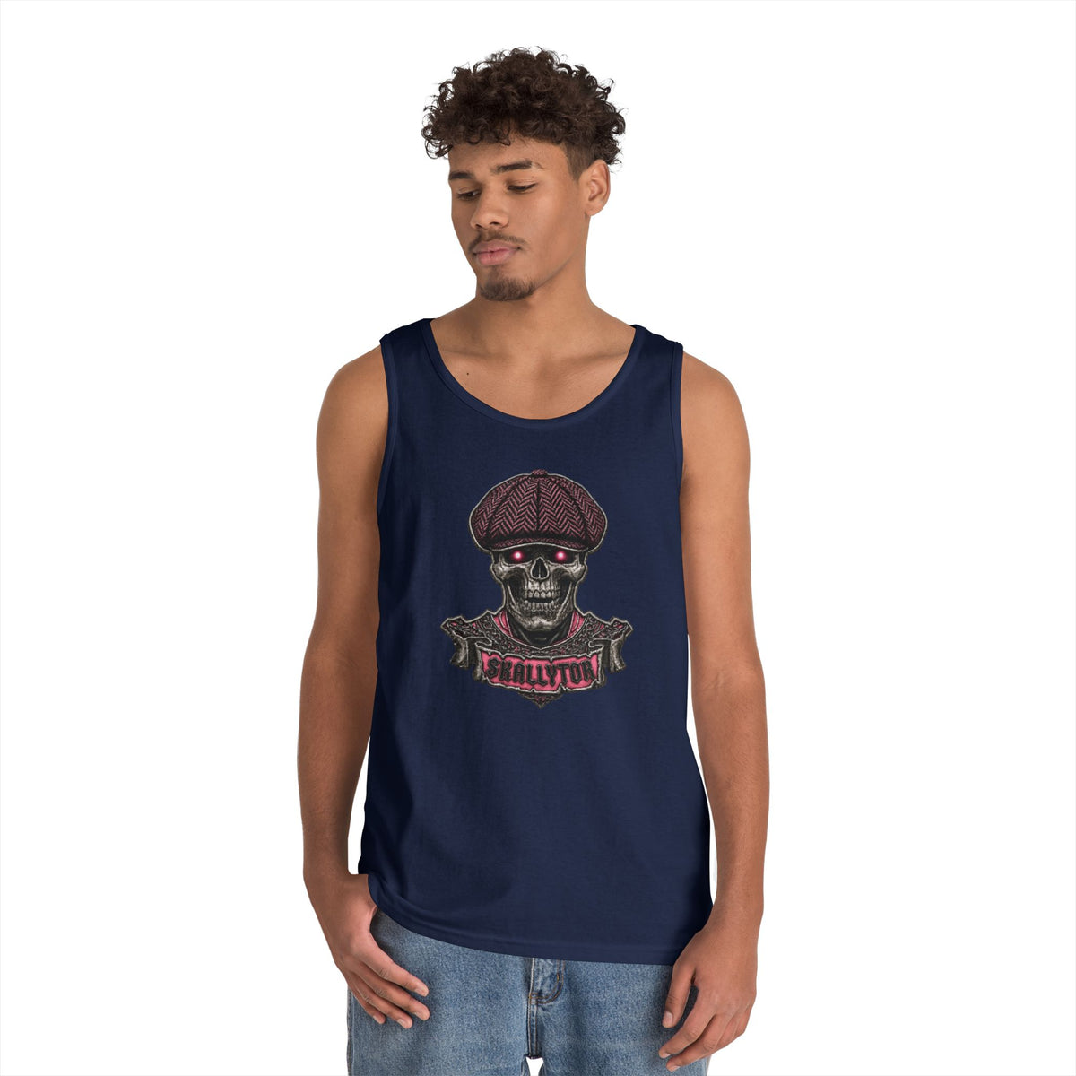 Skallytor Breast Cancer Awareness Pink tank top