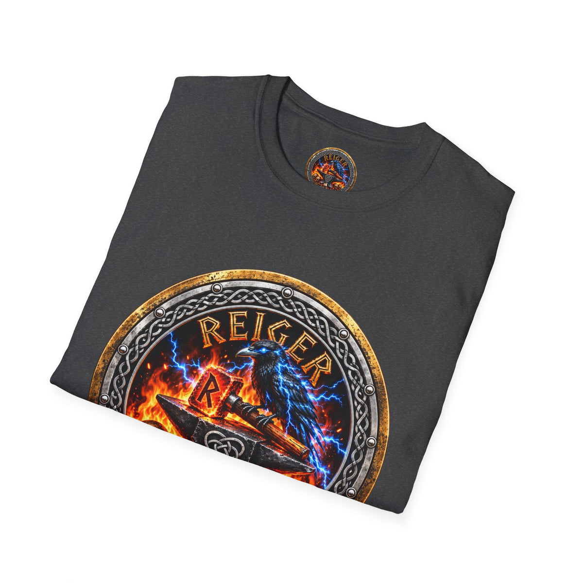 Reiger Pinworks' Forge Logo T-Shirt
