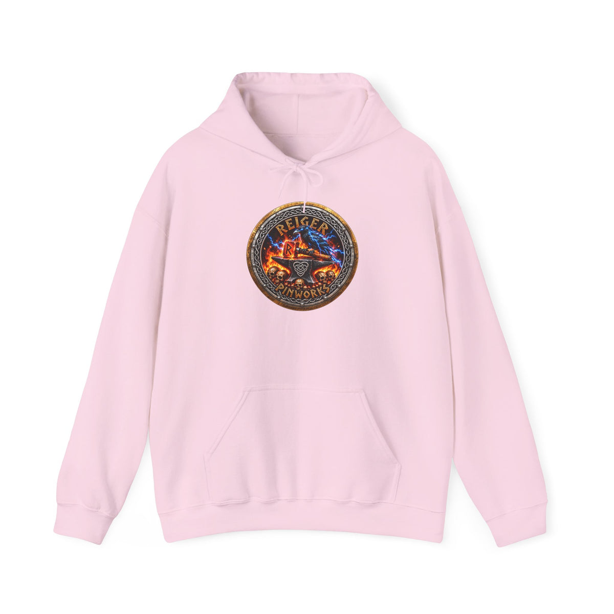 Reiger Pinworks Logo design - Unisex Heavy Blend™ Hooded Sweatshirt