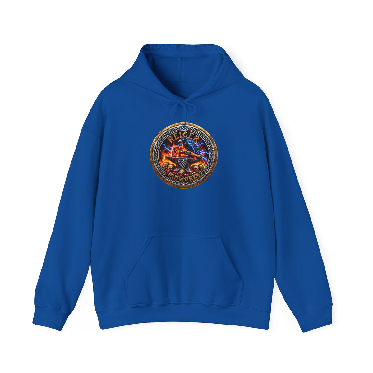 Reiger Pinworks Logo design - Unisex Heavy Blend™ Hooded Sweatshirt