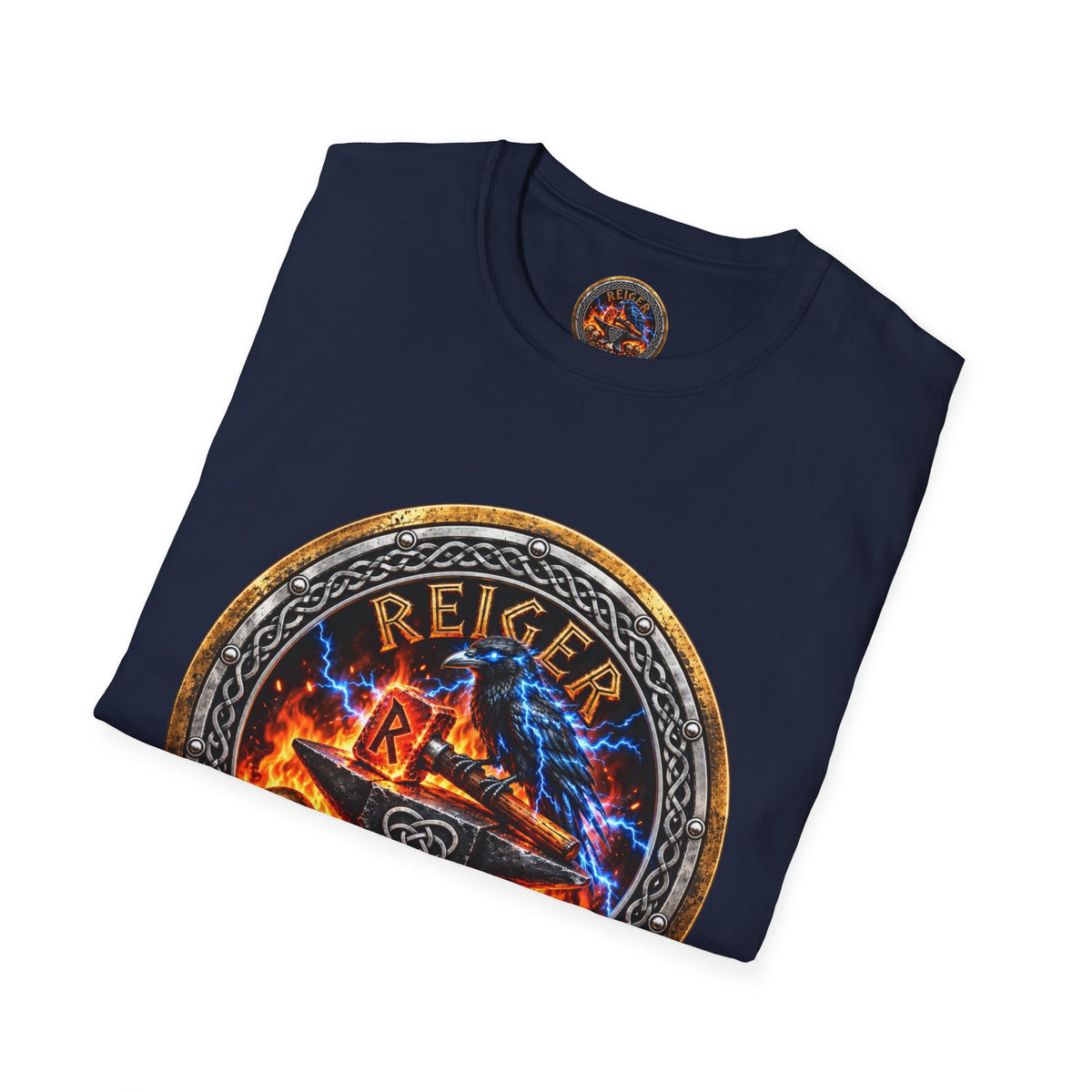 Reiger Pinworks' Forge Logo T-Shirt