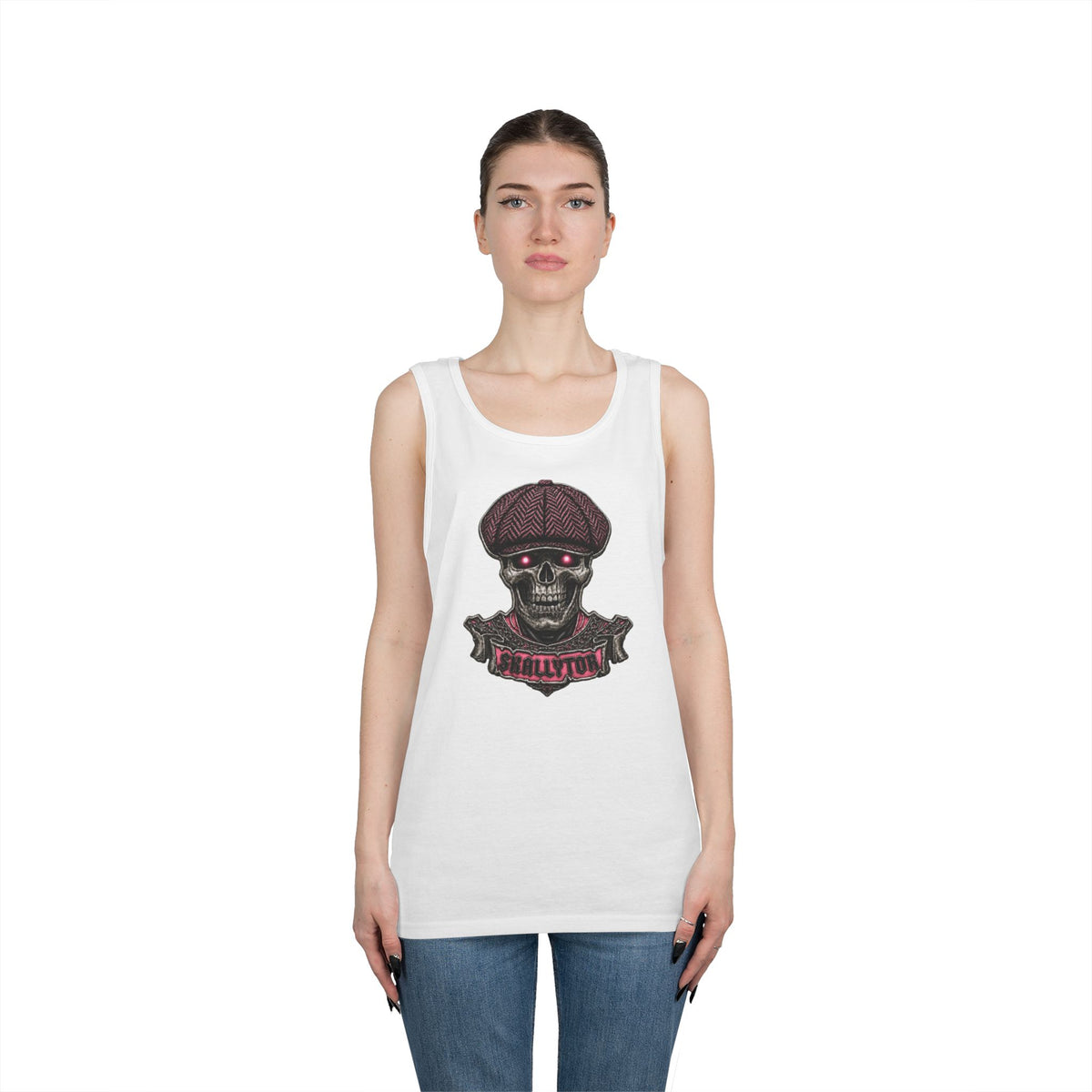 Skallytor Breast Cancer Awareness Pink tank top