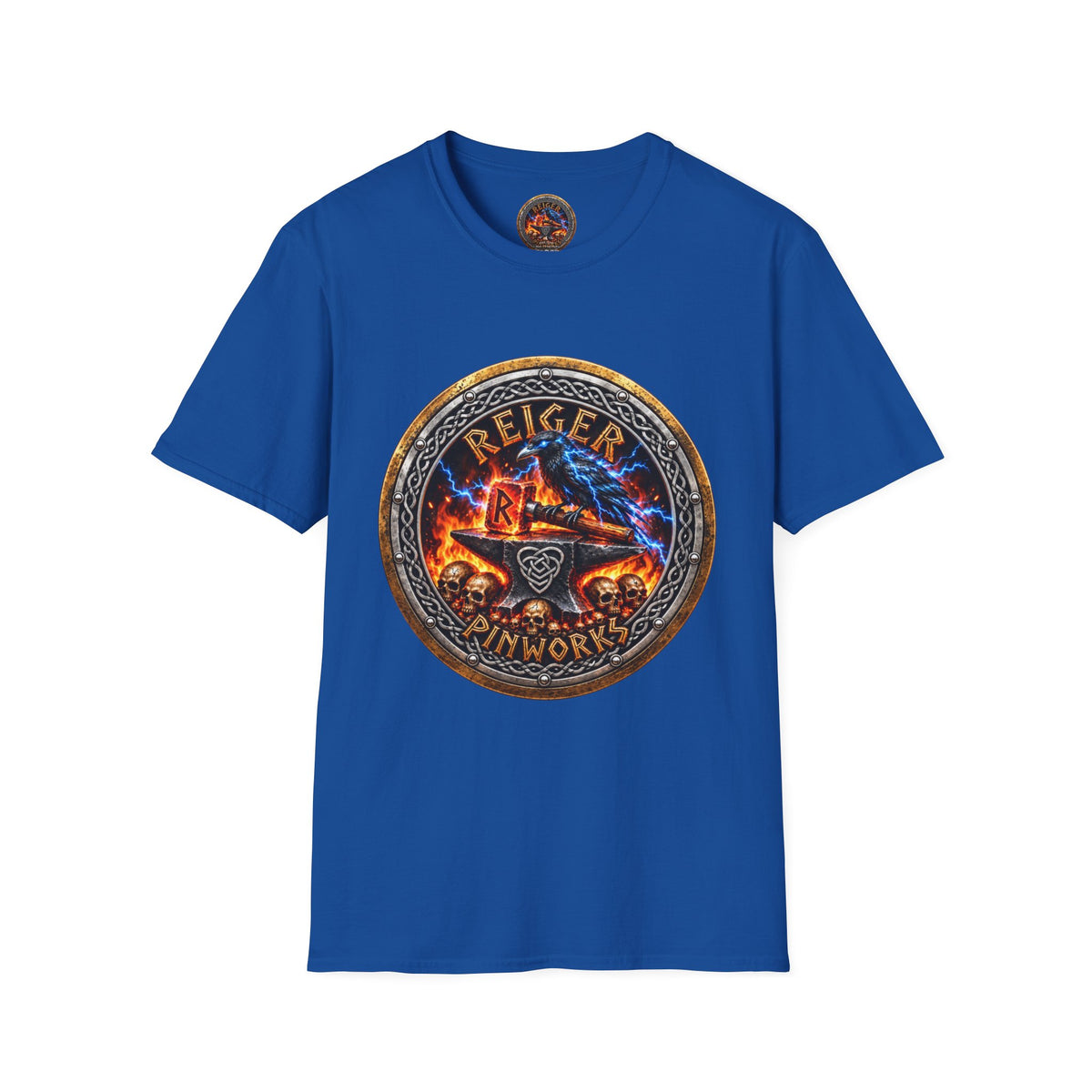 Reiger Pinworks' Forge Logo T-Shirt
