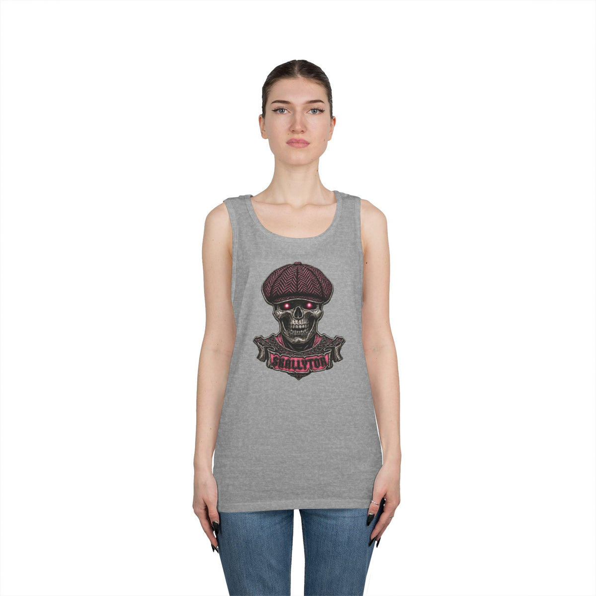 Skallytor Breast Cancer Awareness Pink tank top