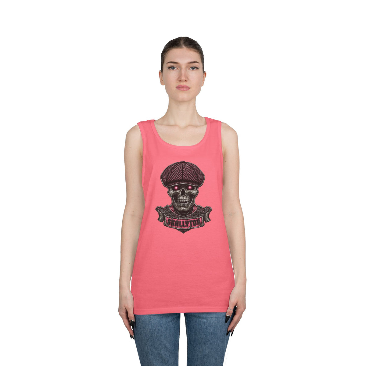 Skallytor Breast Cancer Awareness Pink tank top