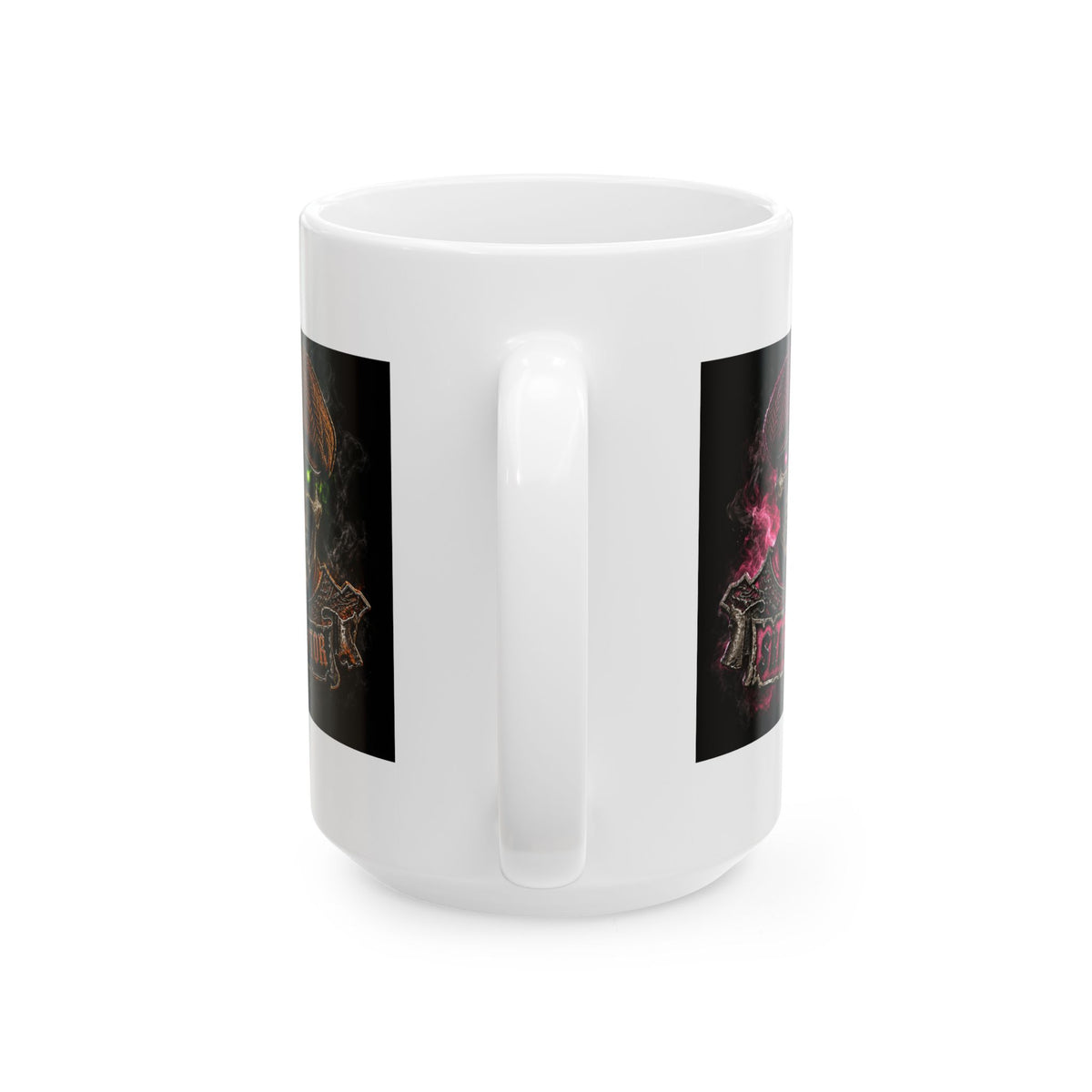 3 Skallytor Ceramic Mug - white