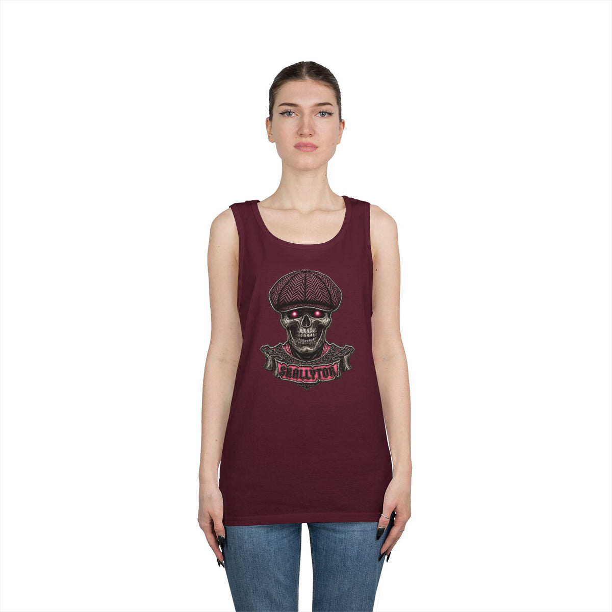 Skallytor Breast Cancer Awareness Pink tank top