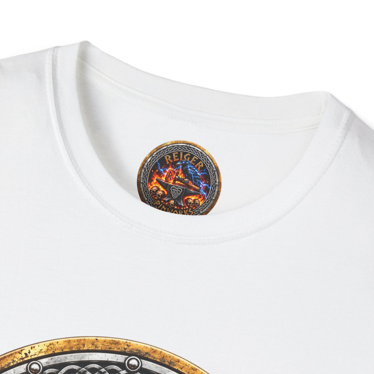Reiger Pinworks' Forge Logo T-Shirt