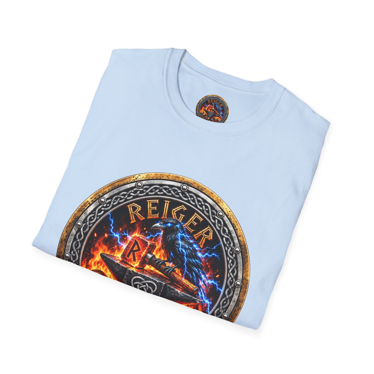Reiger Pinworks' Forge Logo T-Shirt