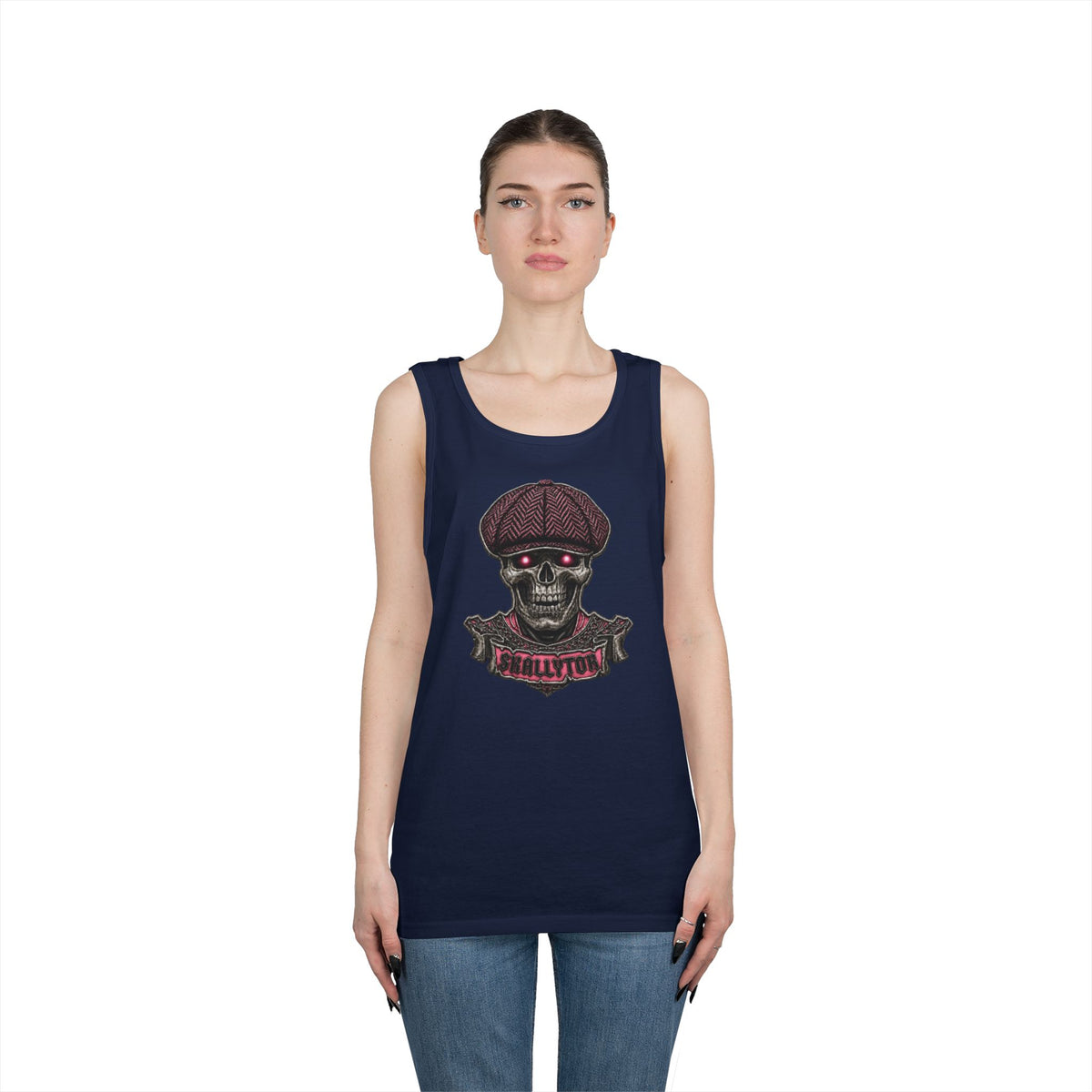 Skallytor Breast Cancer Awareness Pink tank top