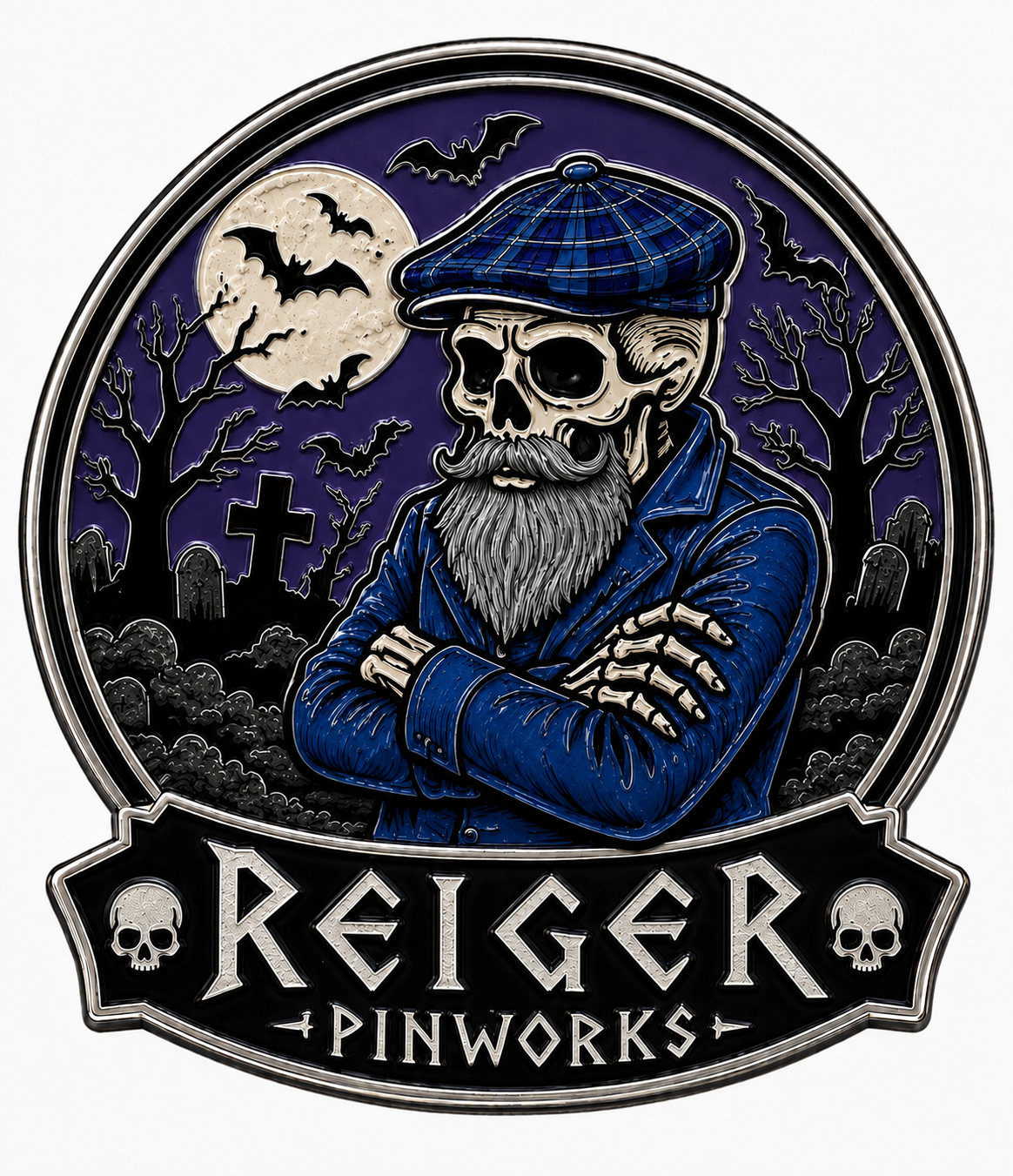 A Reiger Pinworks - Morgan Pins and Things Halloween 2026 Collab Set - (The RP Half)