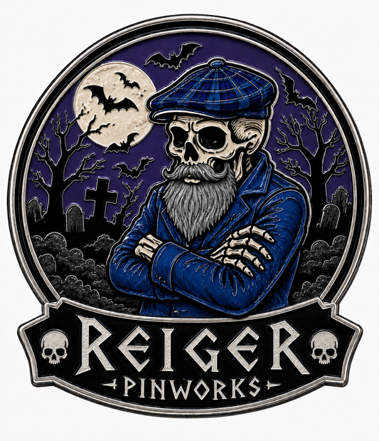 A Reiger Pinworks - Morgan Pins and Things Halloween 2026 Collab Set - (The RP Half)