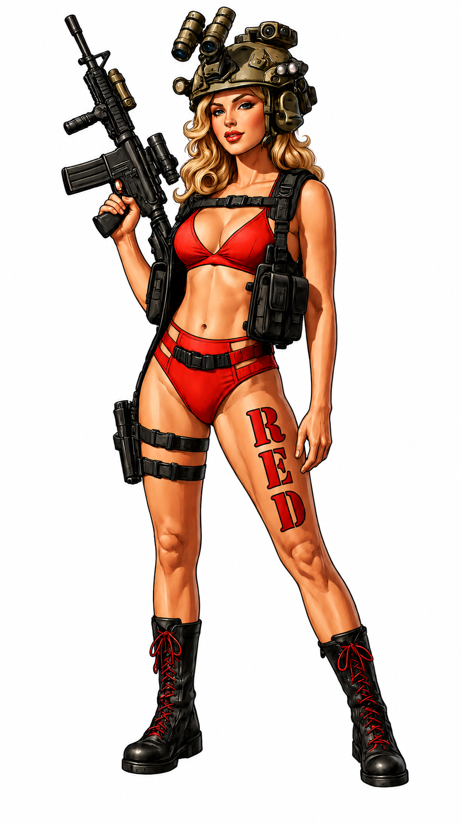 The RED Lady