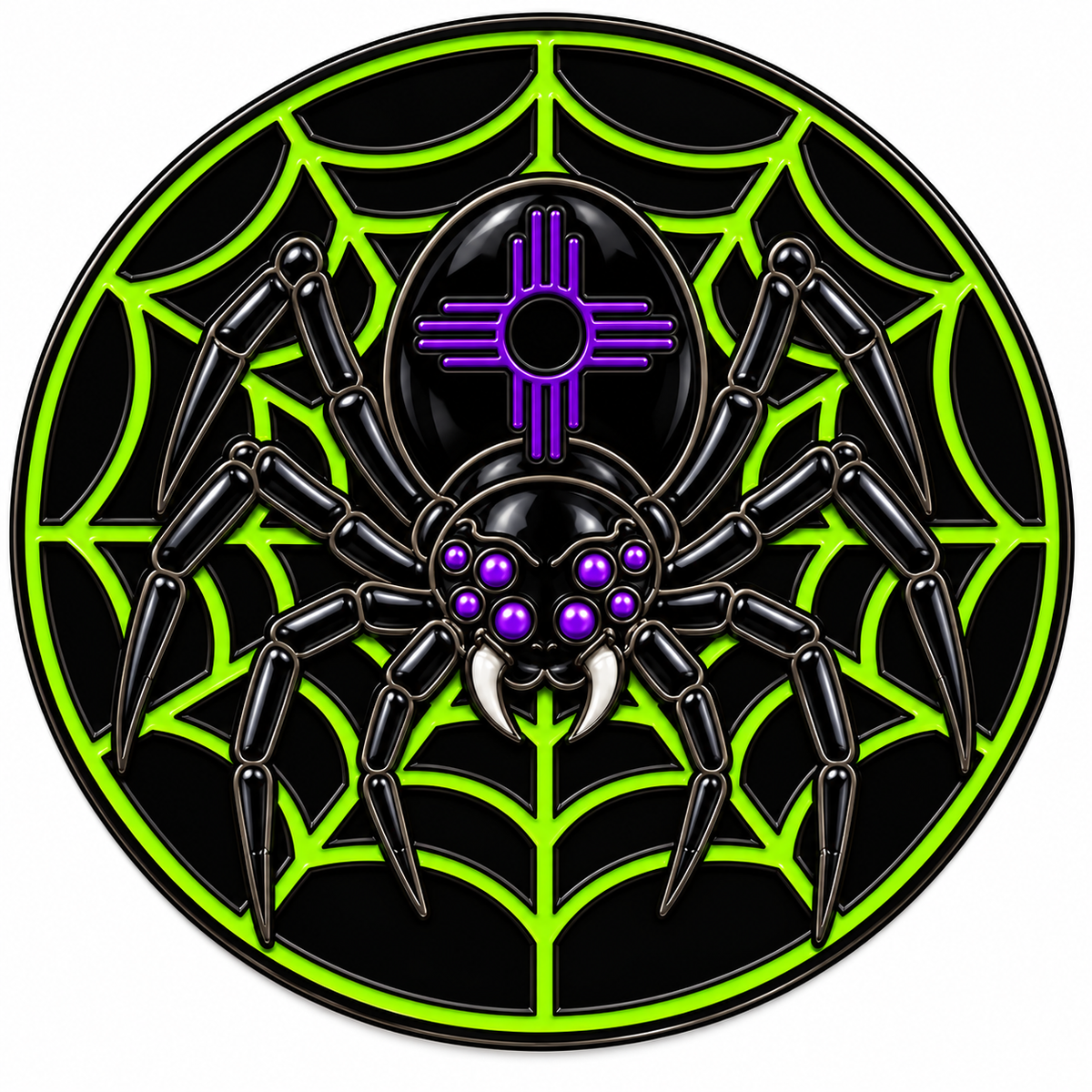 The Widowmaker - A Zia Hatmakers-Inspired Pin